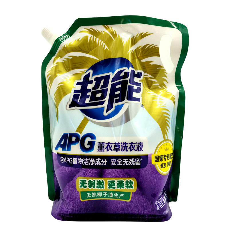 (1.5kg+1.5kg)组合装超能APG薰衣草洗衣液 全国大部分地区免邮