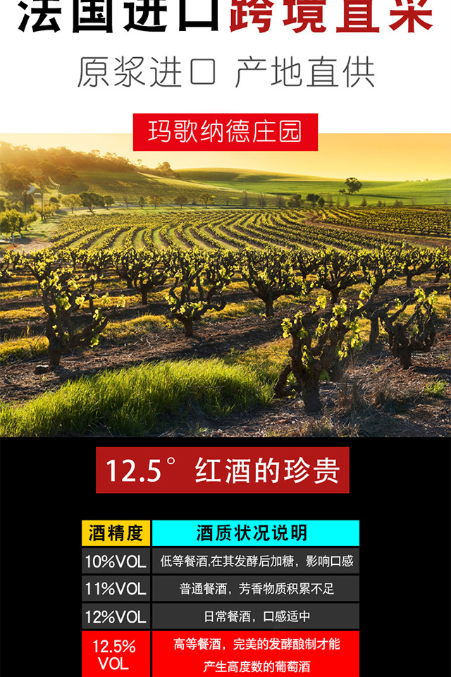  法国红酒进口干红葡萄酒甜红酒750ml2支正品整箱中秋礼盒装多套餐