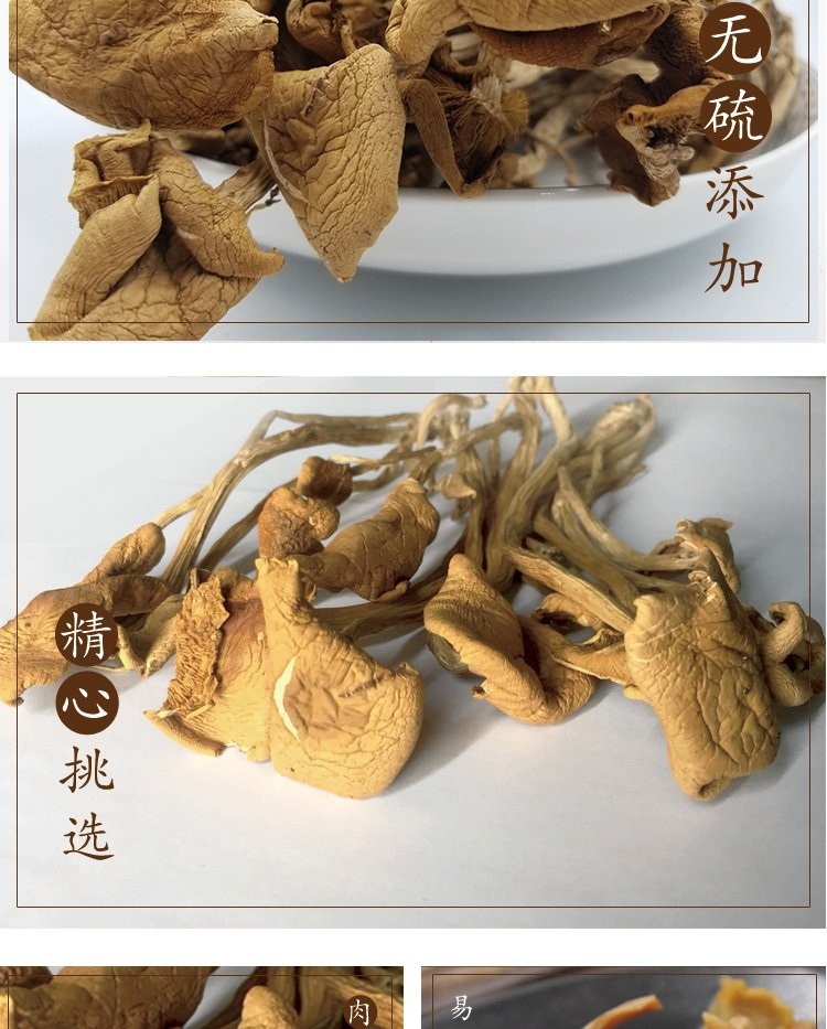 【新品茶树菇】2019新品特色茶树菇古田特色农产品茶树菇干货无硫