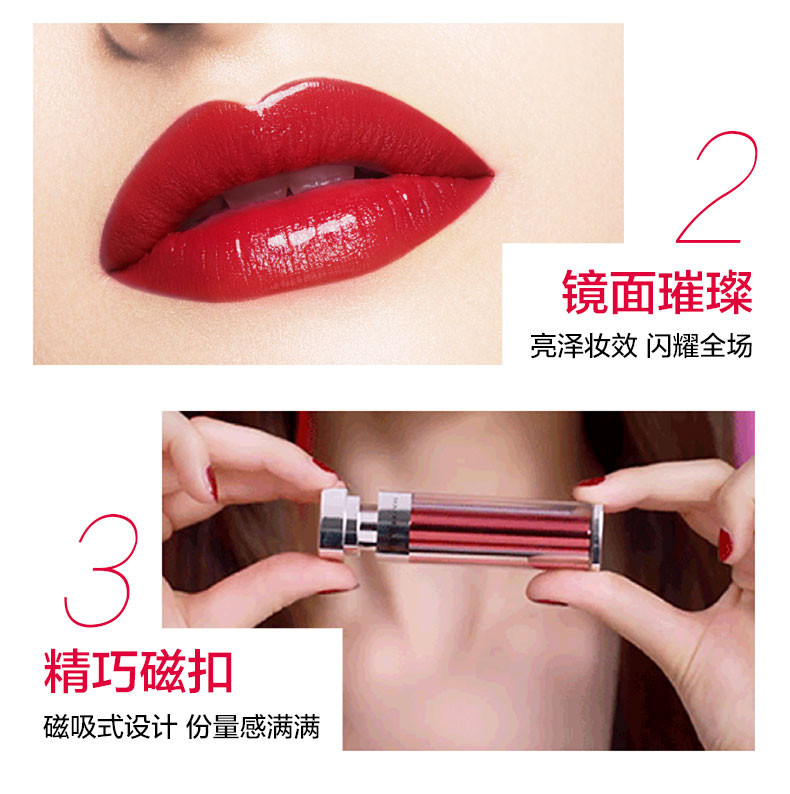 【第二件半价省54】美宝莲/MAYBELLINE 小灯管唇膏口红纵情耀唇膏口红3gSRD18车厘子色