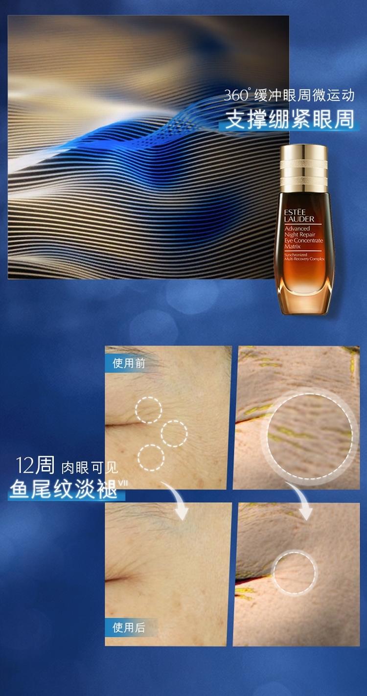 Estee Lauder雅诗兰黛 特润修护肌活充盈紧弹眼霜(液体眼绷带)15ml 紧致淡纹