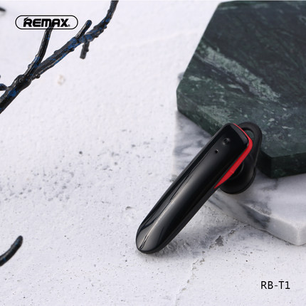 Remax睿量  T1蓝牙耳机单耳挂入耳式小巧型听歌通话运动开车专用