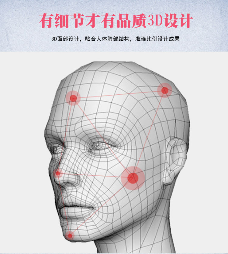 韩国瘦脸神器V脸绷带提拉紧致去双下巴法令纹升级款睡眠透气面罩
