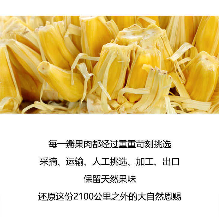 【领取立减10元】RDD 越南进口菠萝蜜干果80g 果脯果干网红零食休闲小吃水果干脆片