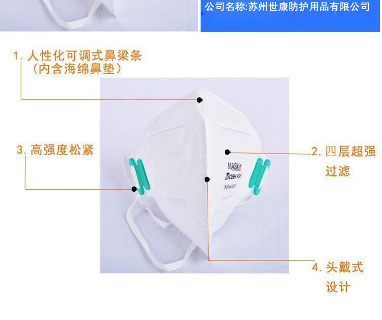 【Kn95型口罩 顺丰发货】独立包装防飞沫防尘透气防护5个装 开学复工必备