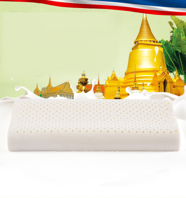 Kiss Dream泰国进口天然乳胶枕 K8 卡通大象 2-4岁幼儿枕头 保护颈椎