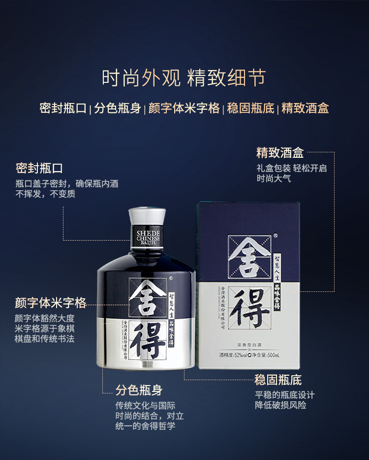 舍得 大米兰·舍得 52%vol 500ml