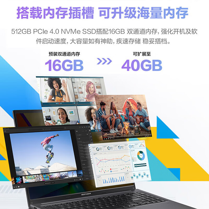 华硕/ASUS 无畏15 16+512