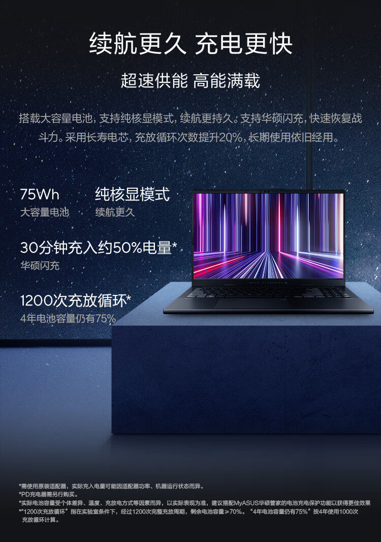 华硕/ASUS 无畏Pro15 2024 Ultra9 185H笔记本