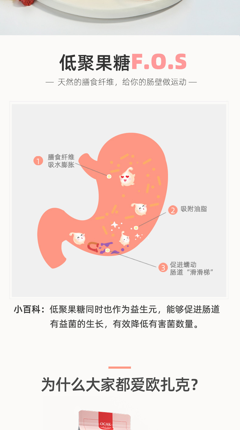 【战放实力】肖战同款 欧扎克烘焙水果果粒燕麦片400g 营养早餐即食冲饮干吃零食脆麦0蔗糖低卡代餐