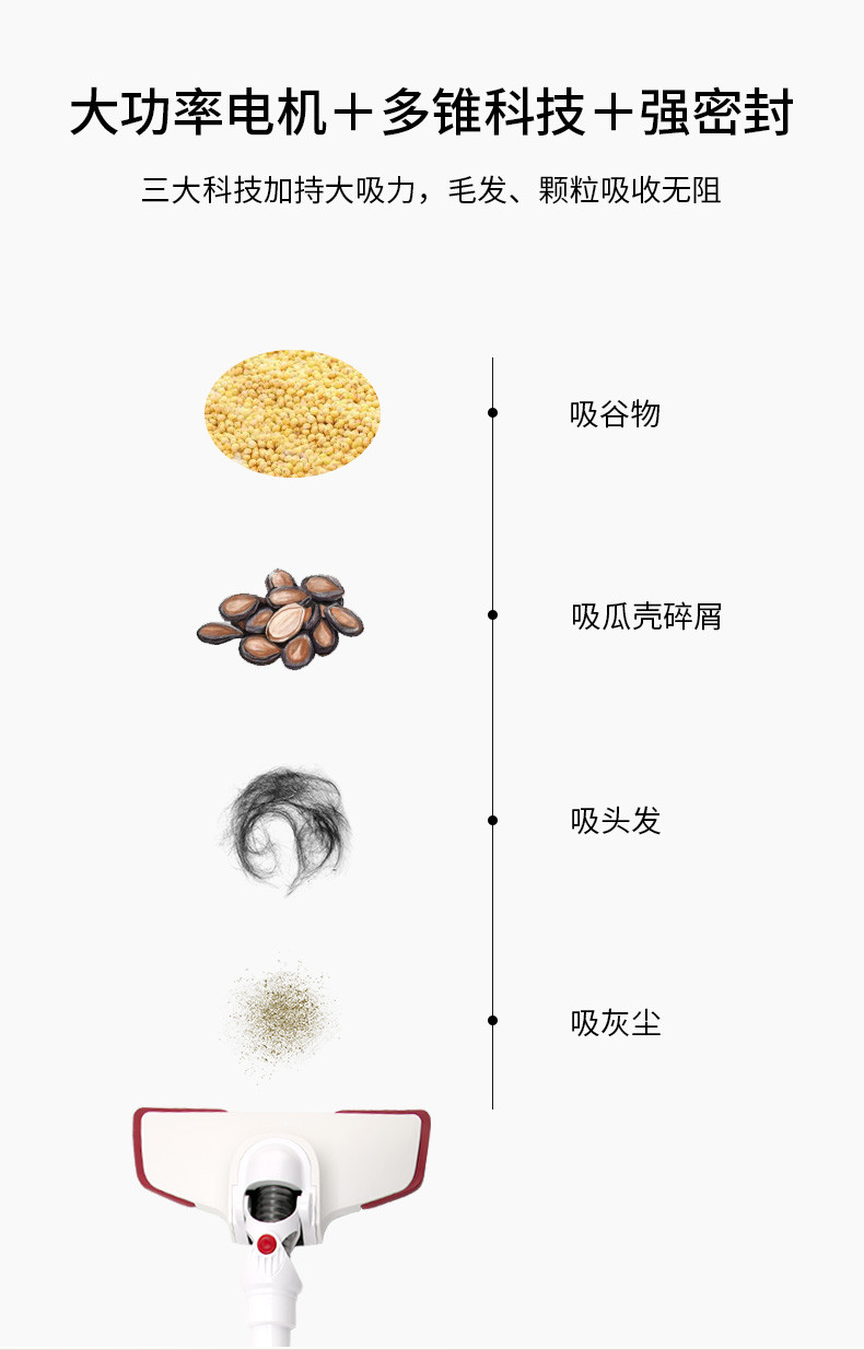 荣电集团亚摩斯手持推杆家用车用两用吸尘器AS-XL173