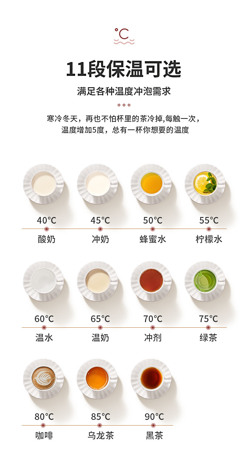 【下单立减30，到手价99元】荣事达家用全自动多功能1.8升便携式多功能养生壶YSH8087