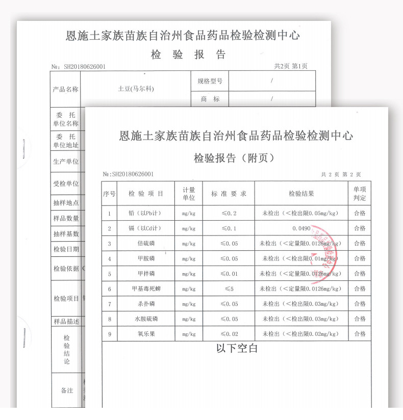 【电商扶贫】湖北恩施精选高山硒土豆 【5斤包邮】