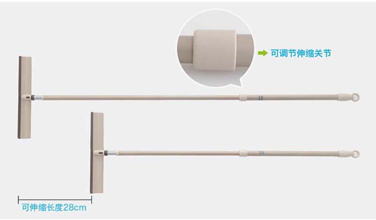 宝家洁【赠送纱窗刷】自由弯曲柔性玻璃擦窗器
