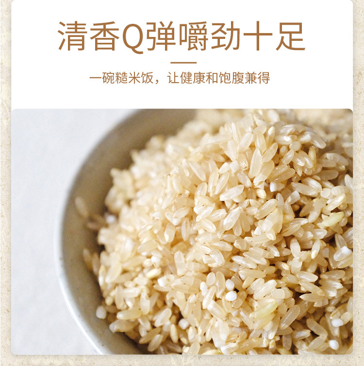 【买一送一】2019年新米上市一品米客精选糙米2斤现磨糙米五谷杂粮粗粮健身餐