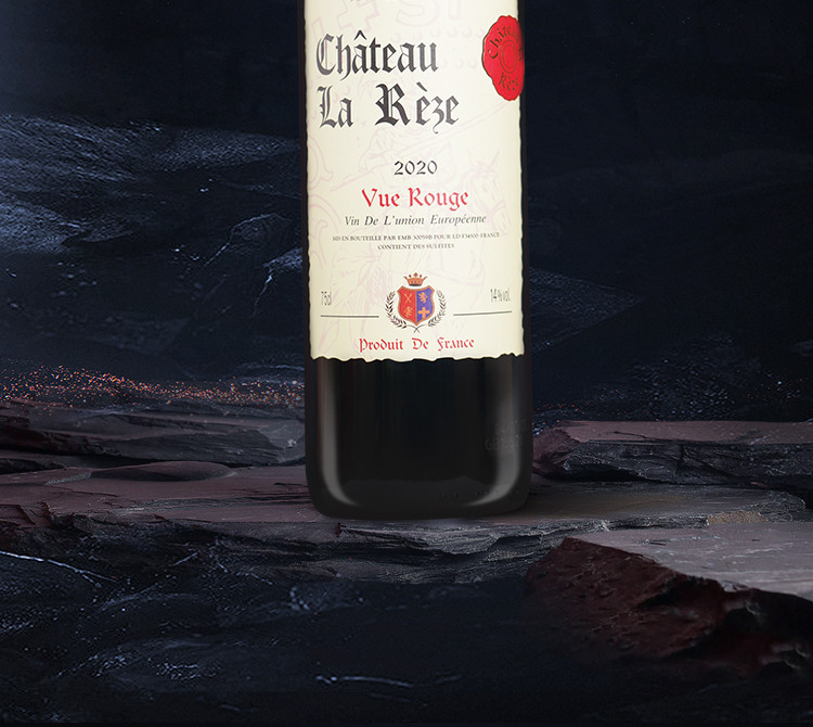 雷则城堡 伯爵法国原瓶进口干红葡萄酒6瓶赠礼袋开瓶器