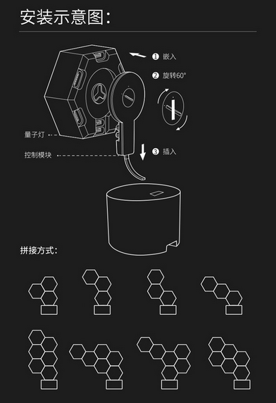 lifesmart 量子灯礼盒装（魔音版）