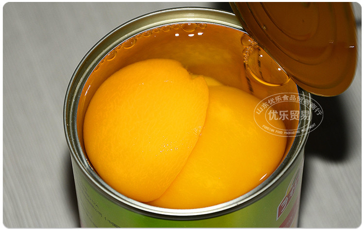 【新品上市】纯正无添加乡村树特级黄桃 对开罐头6罐包邮