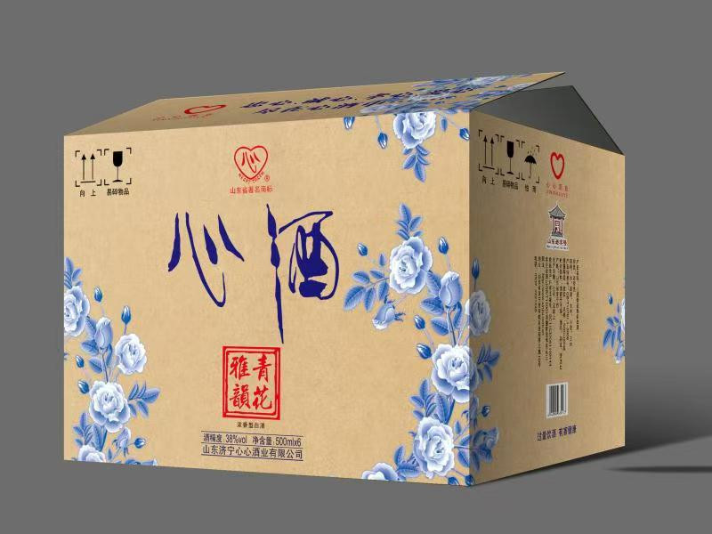 心 青花雅韵白酒500ml*9瓶