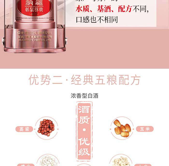 五粮液纳福豪华型2瓶装500ml