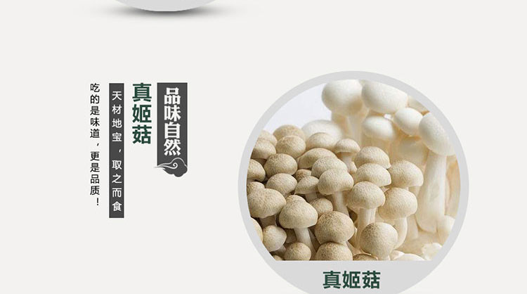 三元福 萃菌品臻礼山珍礼盒A款1100g 特产木耳龙眼蕨根粉野菌菇 厨房干货 过年送礼