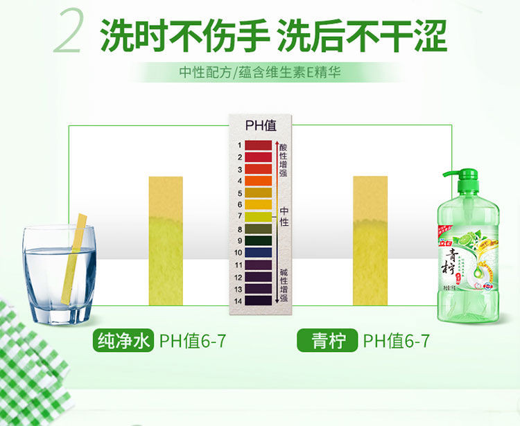 立白青柠洗洁精家庭装特.价冷水去油洗碗大瓶柠檬不伤手洗洁精正品