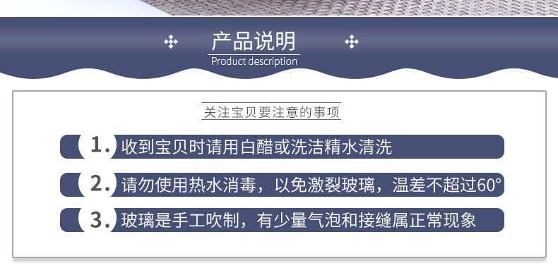 透明玻璃碗可爱家用大号沙拉碗大碗宿舍碗水果碗米饭调料碗甜品碗