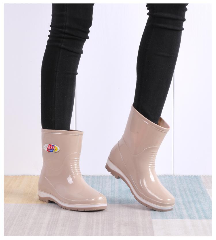 韩版时尚女款女士成人雨鞋雨靴水鞋水靴多款式高筒长筒中筒短筒冬