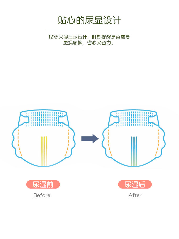 【小鹿哆奇尿不湿】纸尿裤拉拉裤男女宝宝春夏款超薄透气婴儿防漏尿