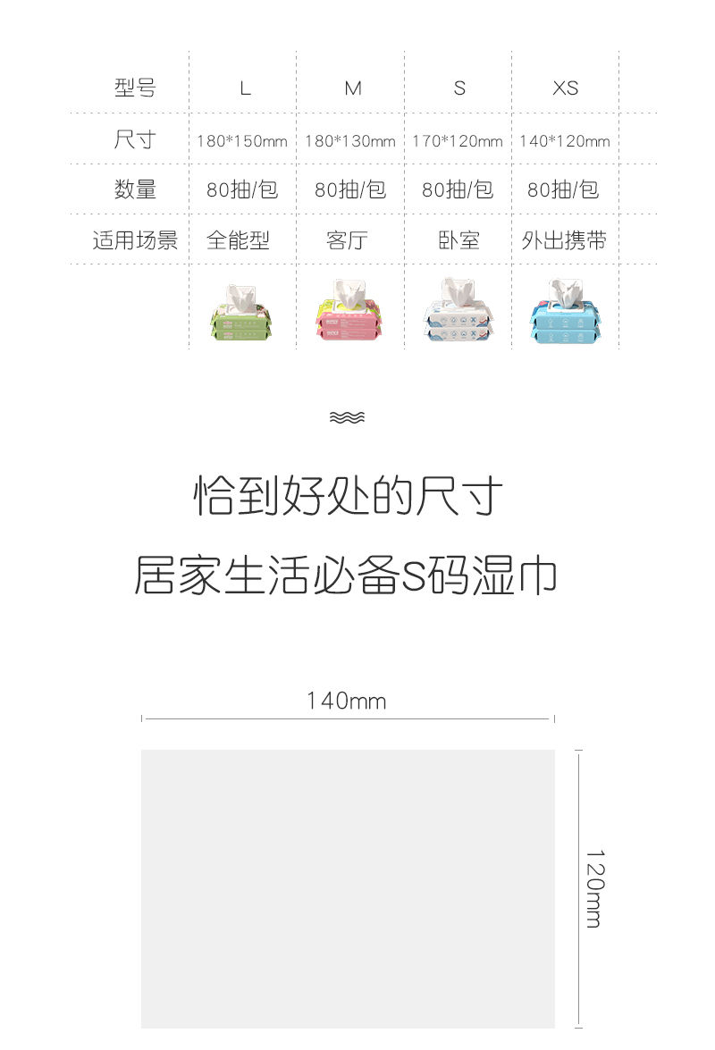 【湿巾批发】80抽婴儿手口专用带盖大包湿纸巾成人女学生擦脸湿巾纸