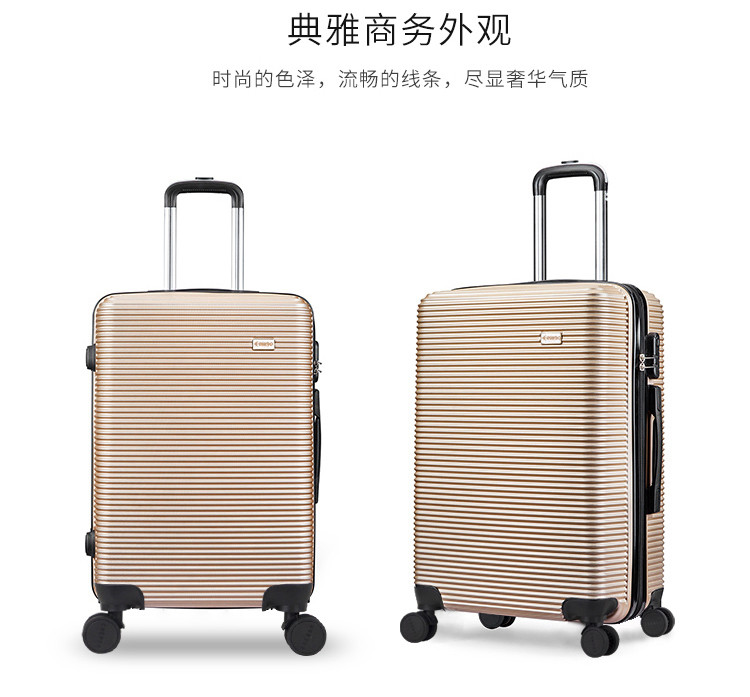 爱登堡 商务旅行拉杆箱24寸登机箱F968