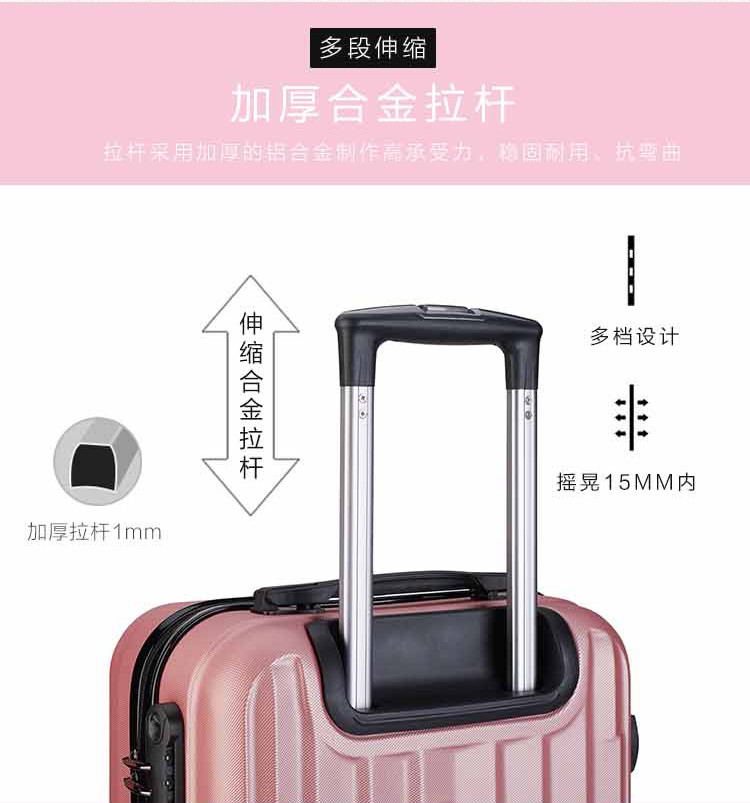 爱登堡 商务旅行拉杆箱20寸登机箱F699