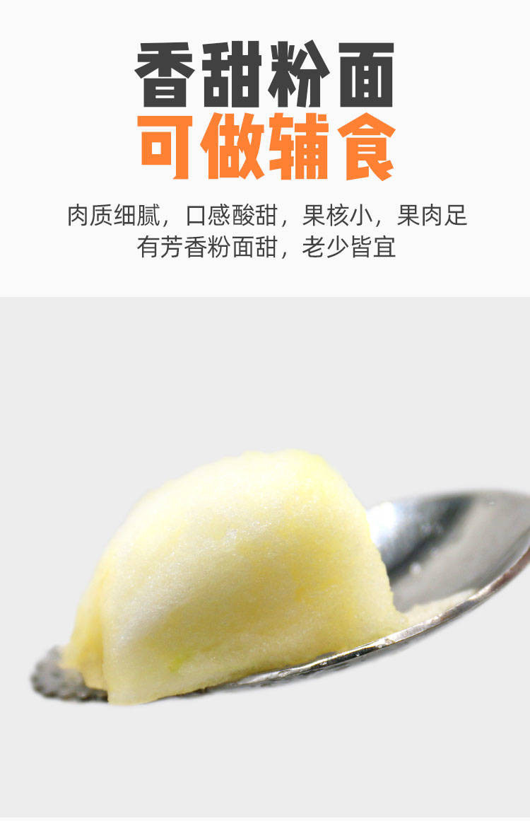 【919活动】黄元帅苹果黄金帅香蕉粉苹果水果新鲜整箱婴儿辅食当季新鲜水果