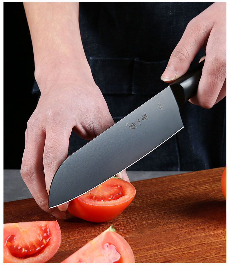 张小泉墨家用小厨刀菜刀 不锈钢厨房刀具切菜刀水果刀锋利切片刀