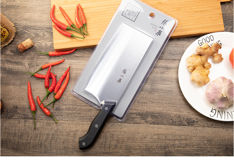 张小泉菜刀不锈钢中式家用厨房刀具切片刀 厨师切菜刀切肉锋利耐用