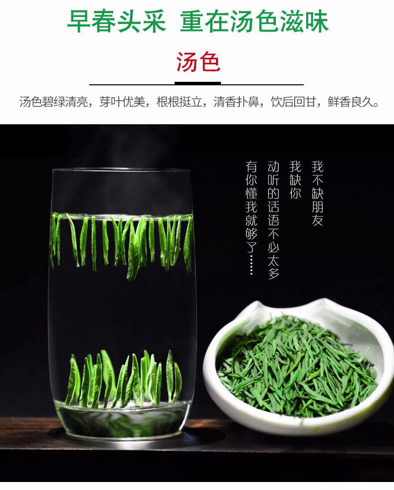 【精选好茶】雀舌茶叶绿茶2020新茶贵州湄潭翠芽特级浓香型礼盒装