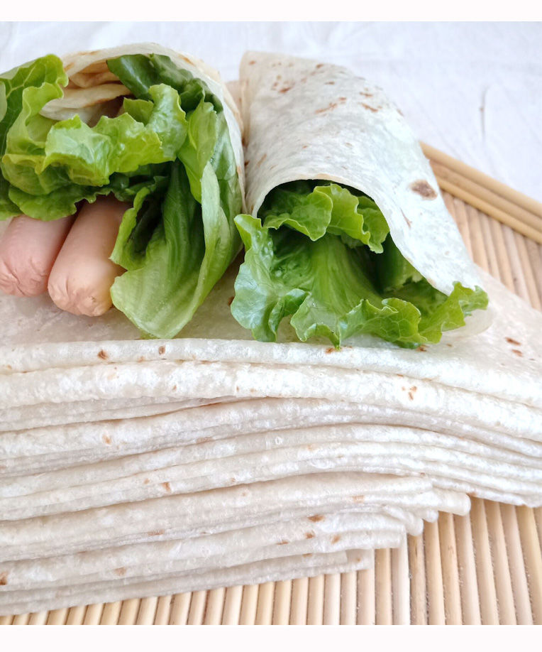 山东特产农家手工烙馍单饼卤肉卷饼皮卷饼鸡肉卷面饼10寸烙饼