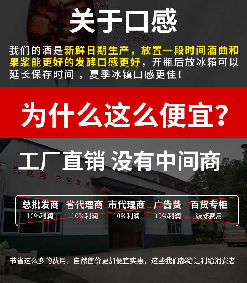 洞乡花桑葚酒12度2.5L湖南怀化农家特产桑椹酒自酿鲜果精酿低度酒
