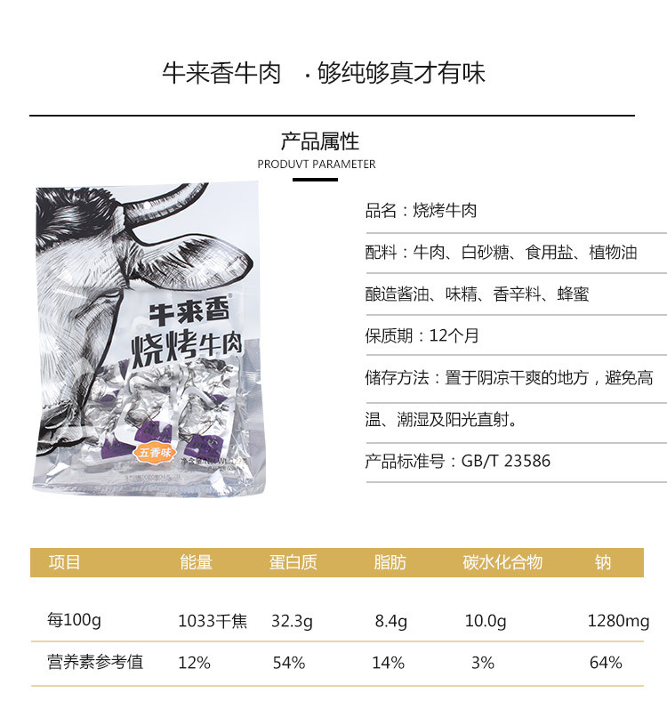 特惠6.6元！【烧烤/卤汁牛肉60g/袋】日常价25元一袋 限量1000件数量有限先买先得手慢无