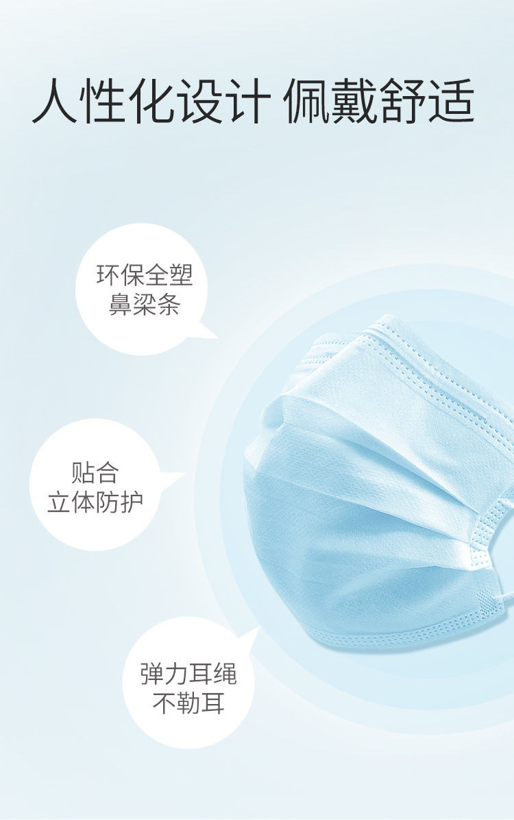 保证卫生合格-保证质量可靠-放心购买一次性口罩三层防护防尘透气防病毒成人儿童男女非医用外科口罩