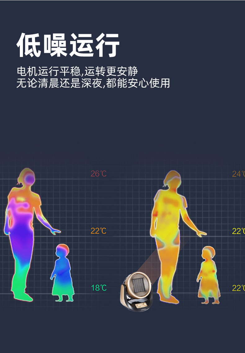 爱妻/AICHEN F1暖风机3000W