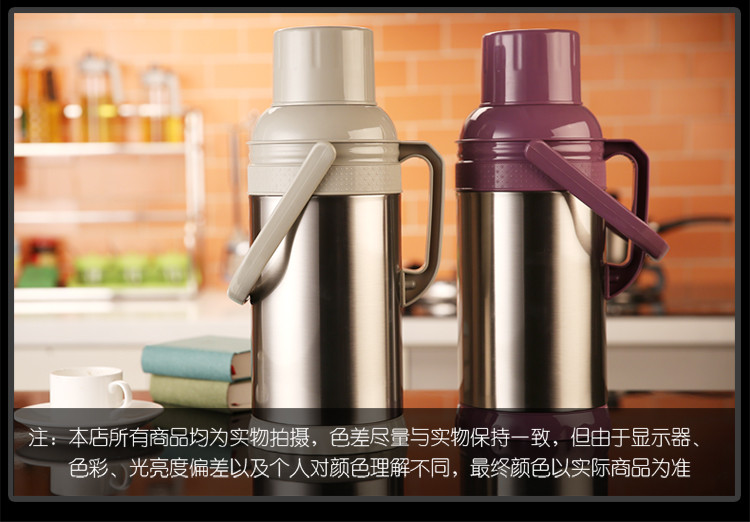 鼎盛/DING SHENG ZS-9800S  3.2L不锈钢玻璃内胆保温瓶热水瓶