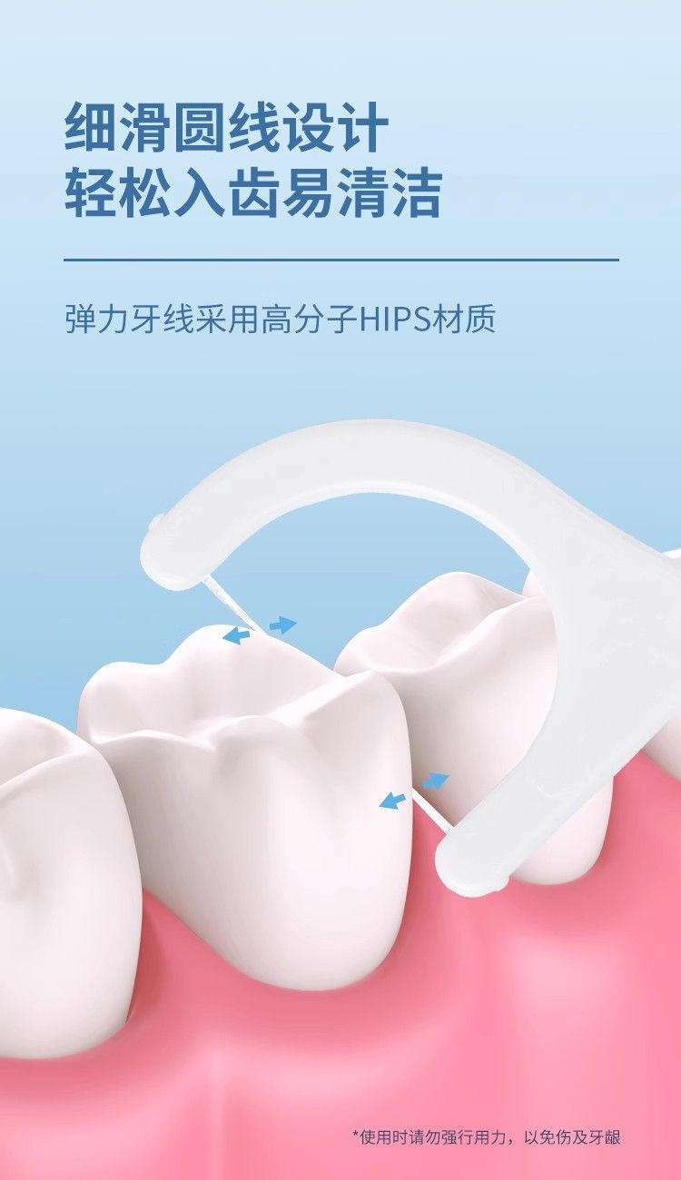 大牛哥 德卫牙线棒超细一次性牙线牙签盒装剔牙神器包邮