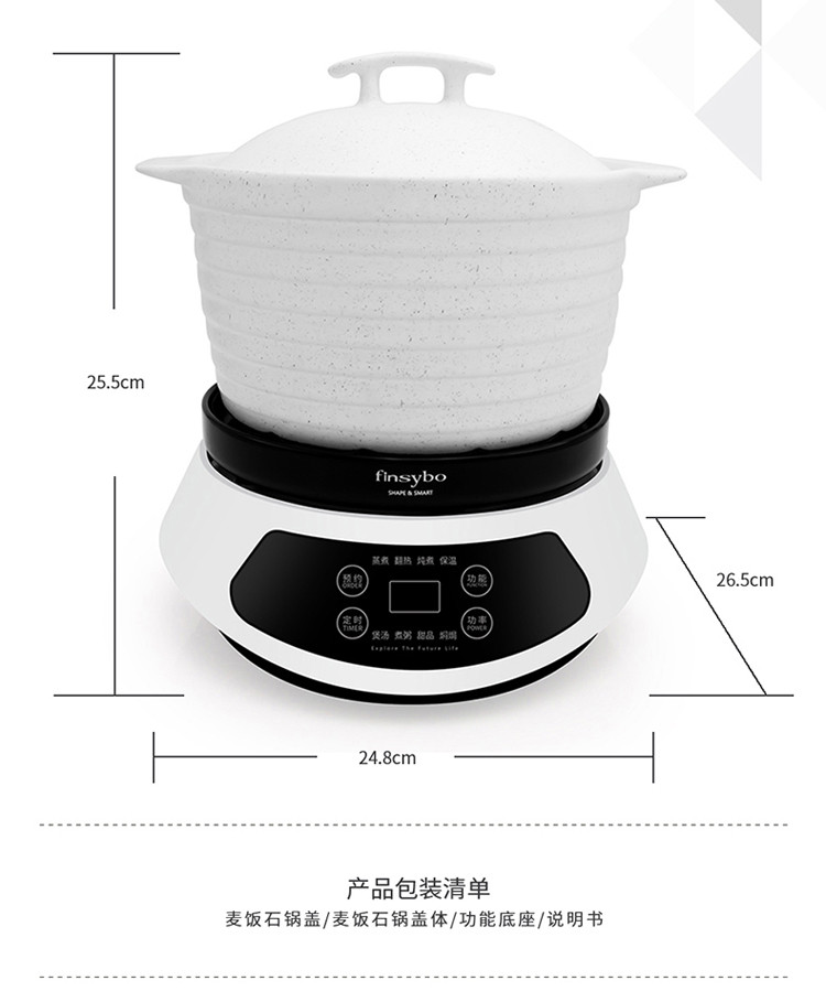 finsybo 格里芬养生电炖锅  F-EC40B