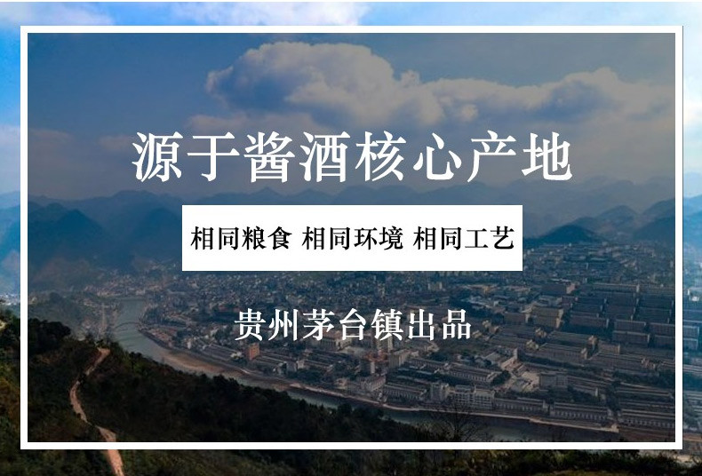 青案台 贵州茅台镇礼盒装礼宾酒 酱香白酒粮食酒53度