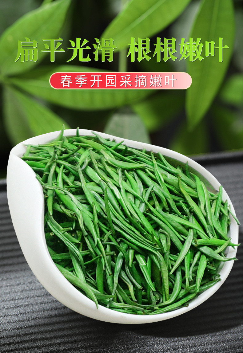 天王 雀舌毛尖嫩芽绿茶 浓香型罐装100g