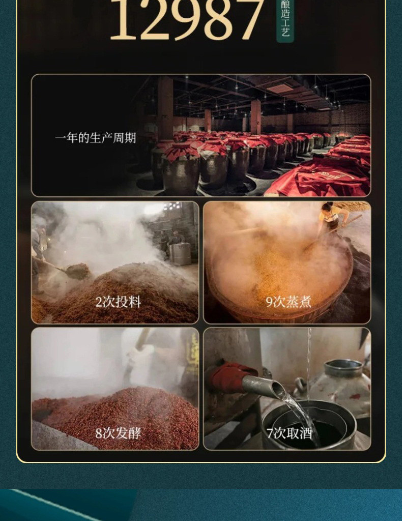 贵和泉 贵州国茅酒酱香型白酒绿光瓶53度高度粮食酒