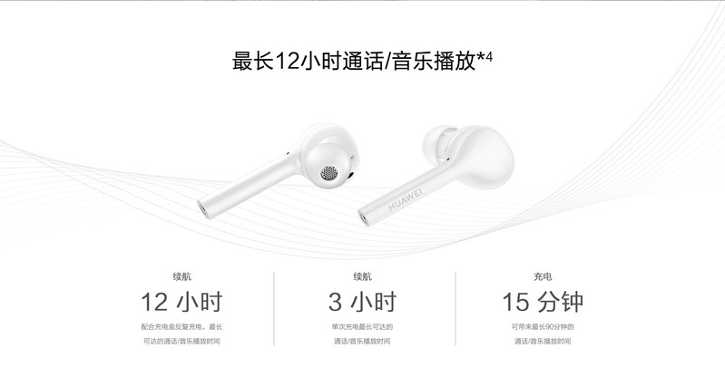 华为/HUAWEI FreeBuds 悦享版 无线耳机