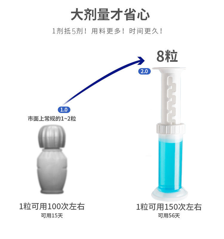 马桶清洁剂马桶厕所除臭洁厕清香冻马桶凝胶除味神器开花空气清稥