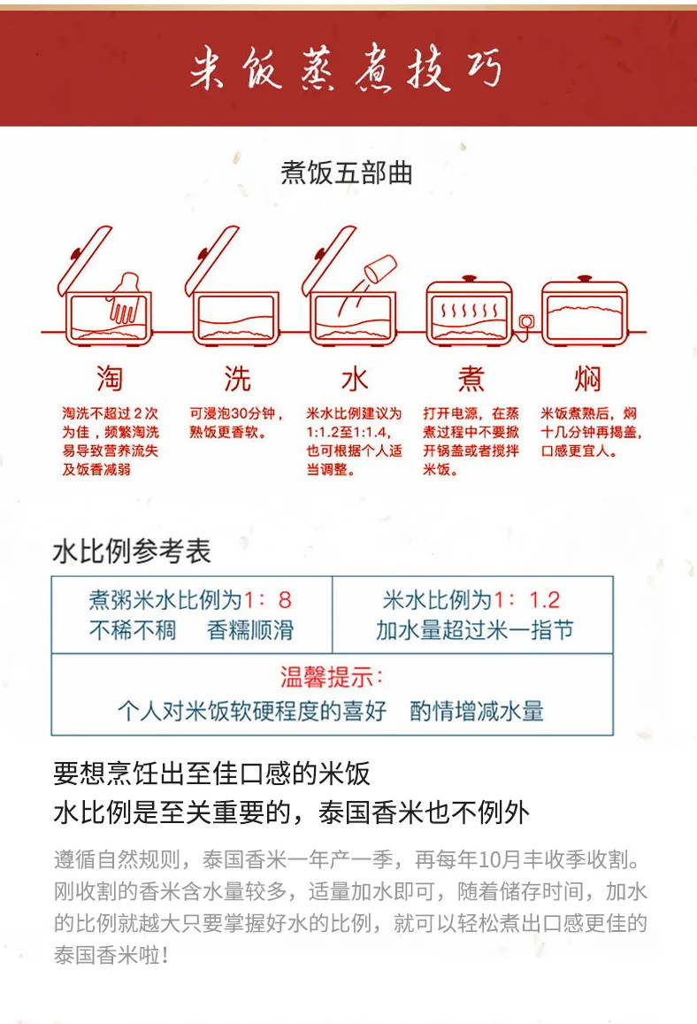 【10斤装-原粮进口】稻金香泰国茉莉香米原粮进口大米10斤真空包装2020新米长粒丝苗米